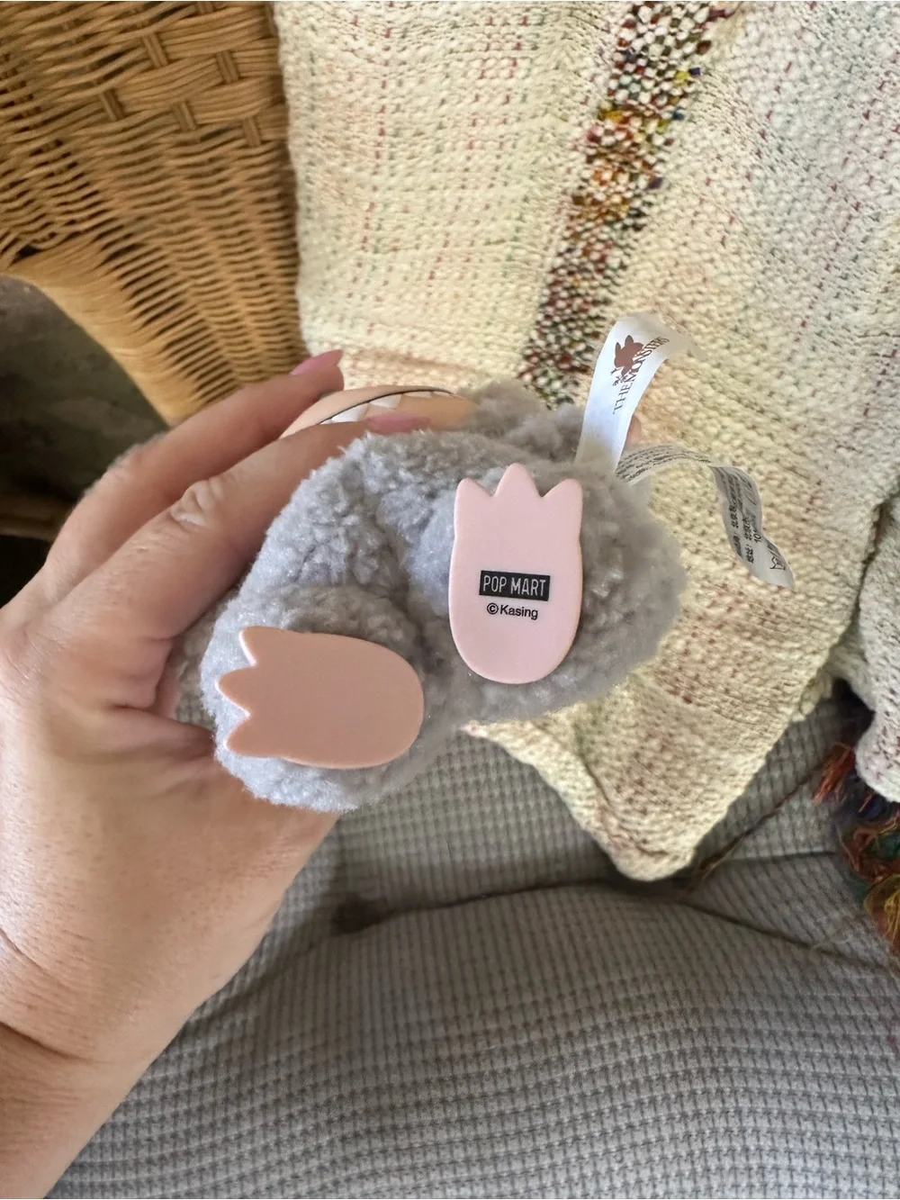 Gray Plush Small Pet Keychain Doll - The Annister